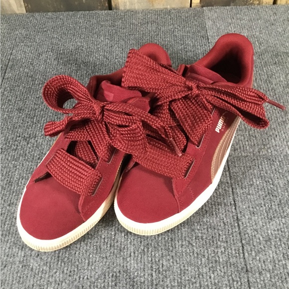 Puma suede sneakers large shoelace children size 5.5 - Picture 5 of 9